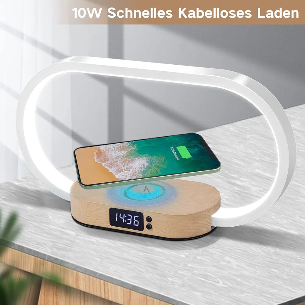 Lampe de Chevet Chargeur sans Fil